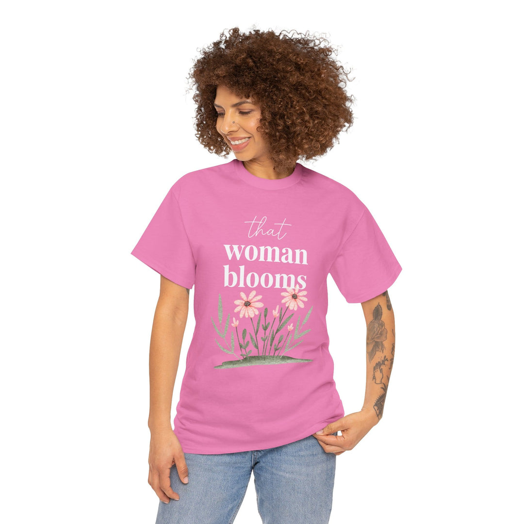WOMAN BLOOMS TEE