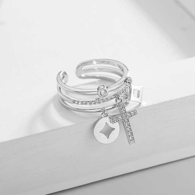 bu duplicated Cross Ring Multi-layer Opening