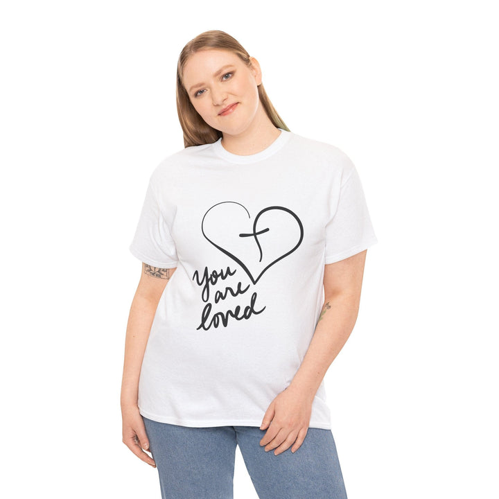 YOU ARE LOVED CALLIGRAPHY TEE