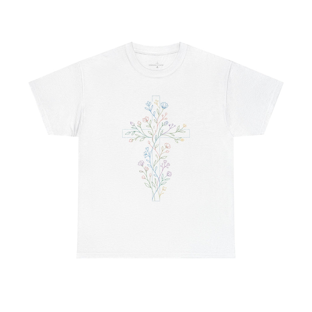 COLORFUL CROSS TEE