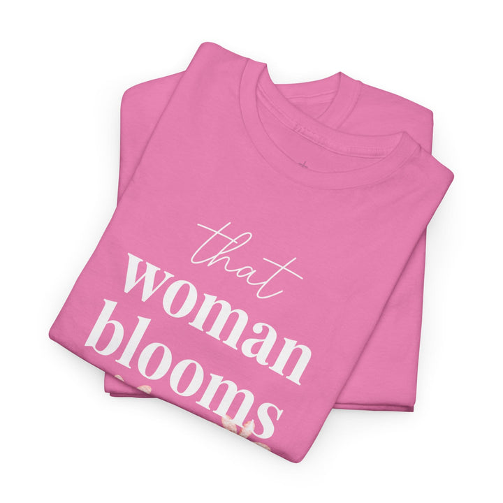 WOMAN BLOOMS TEE