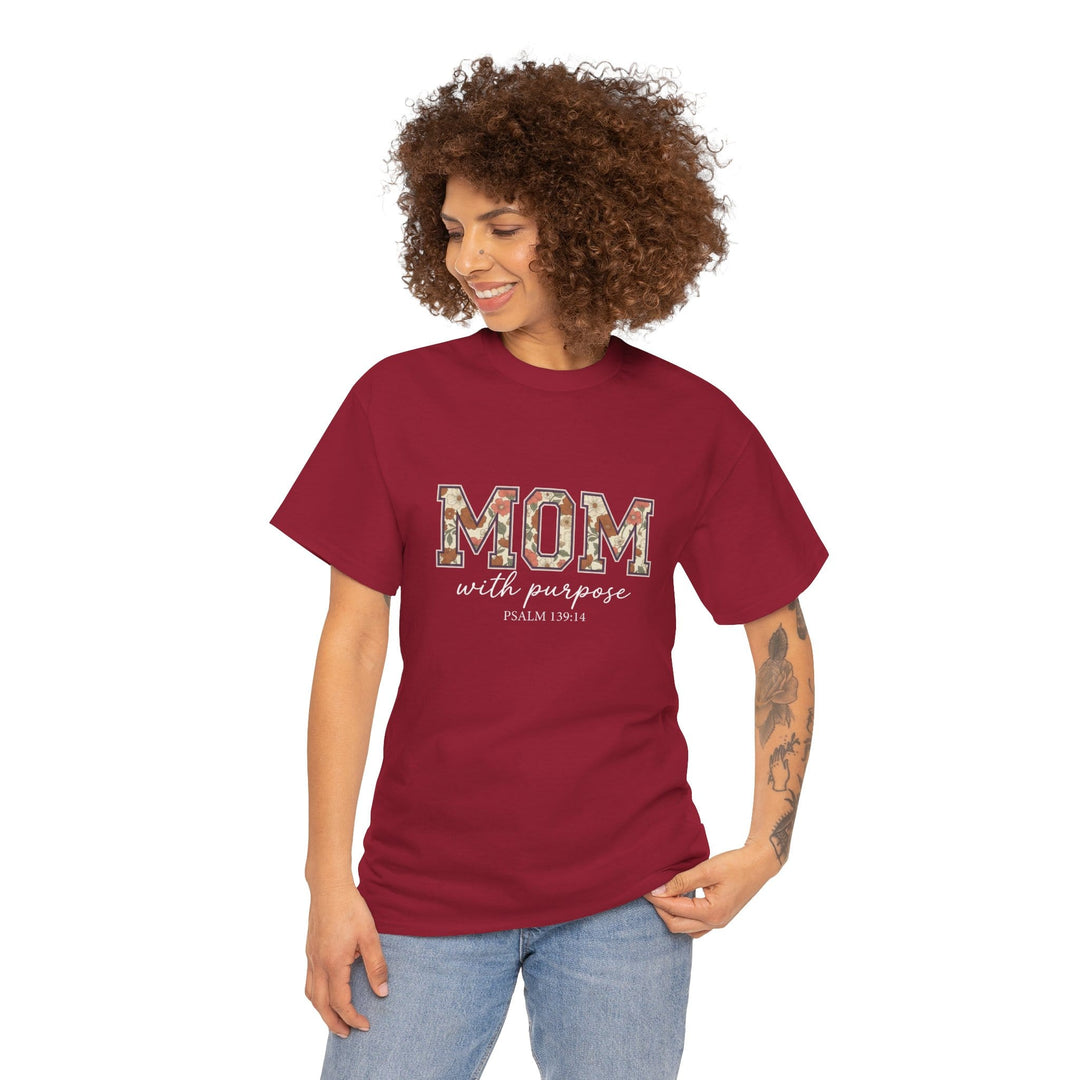 MOM WITH PURPOSE TEE