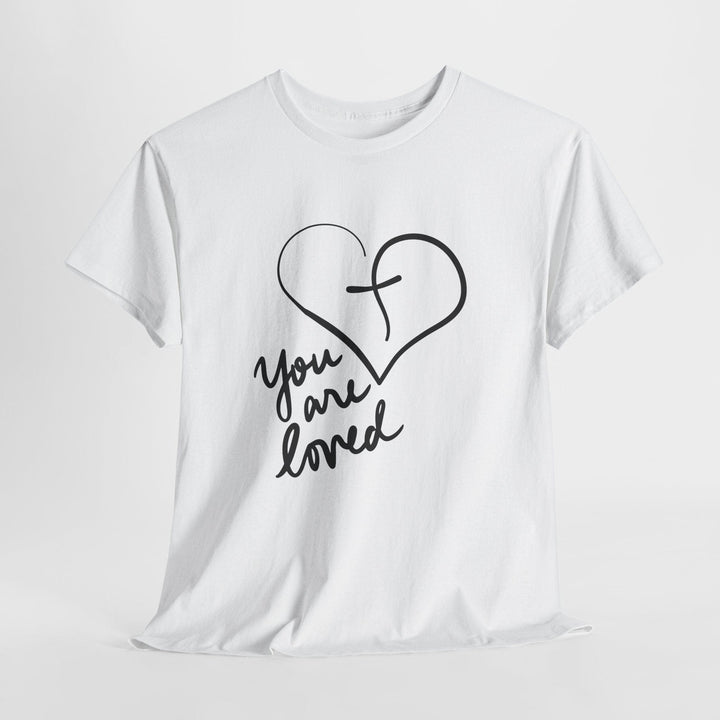 YOU ARE LOVED CALLIGRAPHY TEE