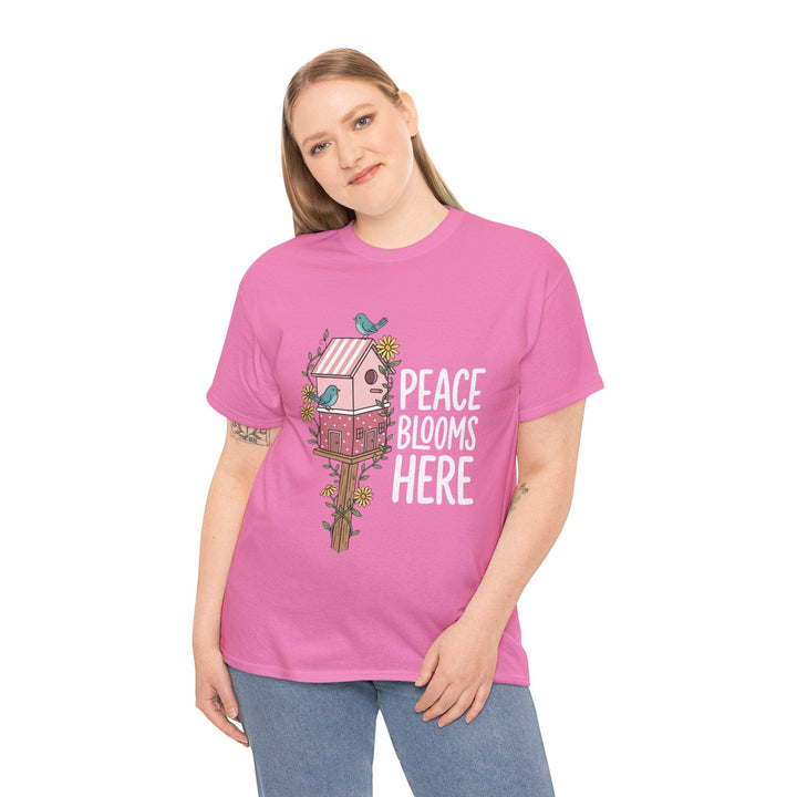 PEACE BLOOMS TEE