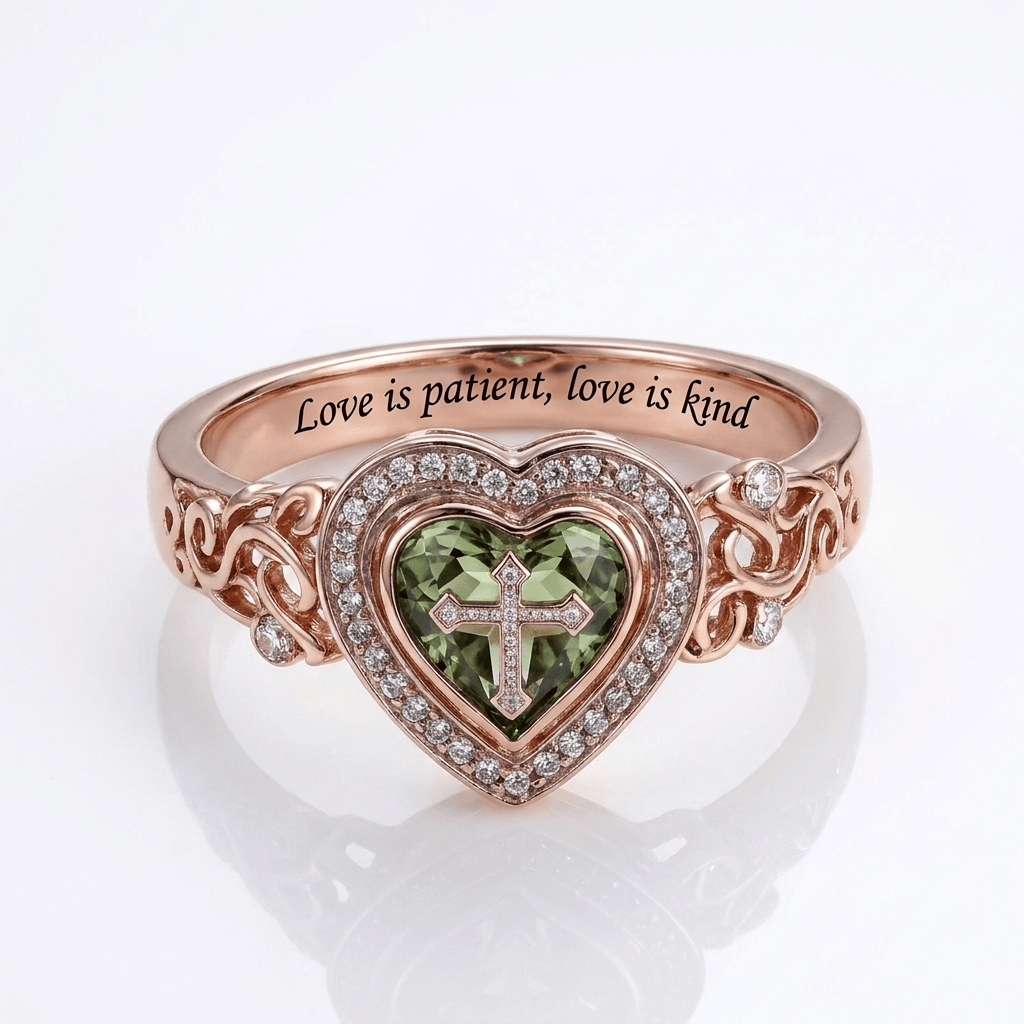 LOVE IS PATIENT &amp; KIND RING
