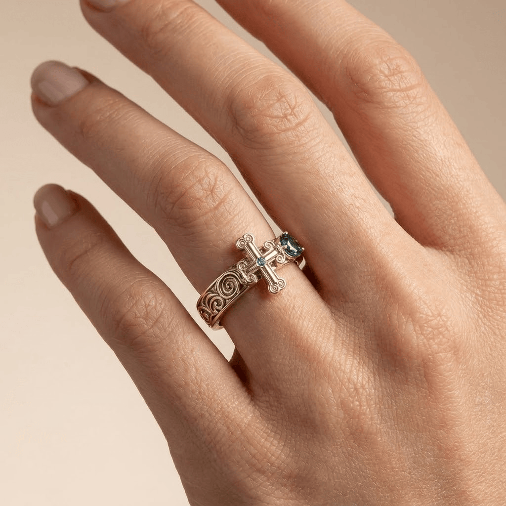 STILL WATERS, STILL FAITH RING