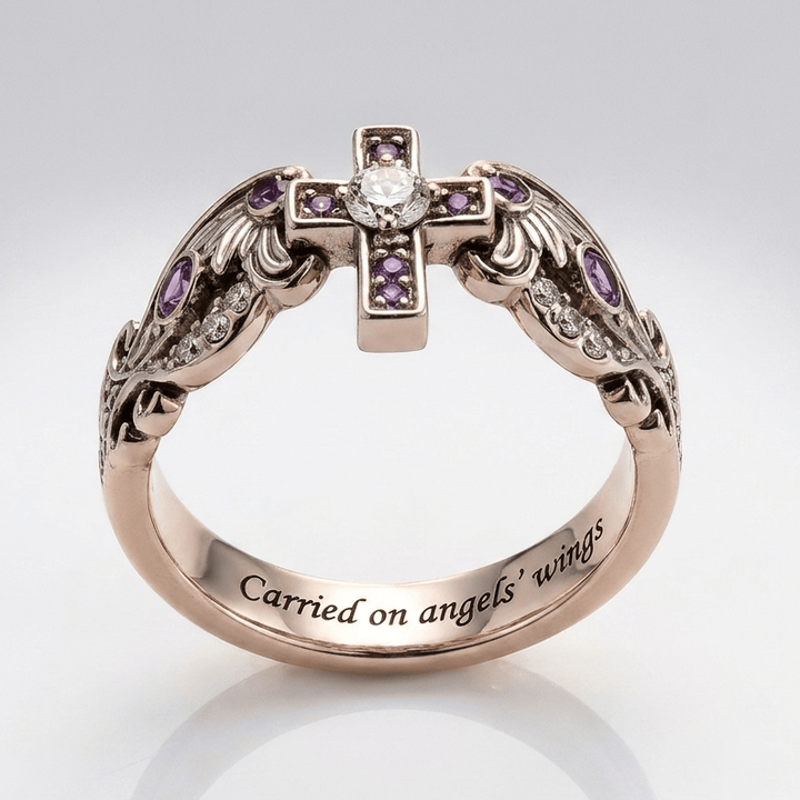 CARRIED ON ANGELS RING