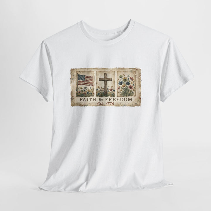 FAITH &amp; FREEDOM TEE