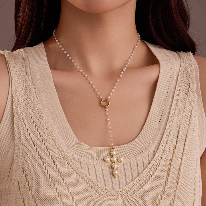 ELEGANT MINI PEARL NECKLACE
