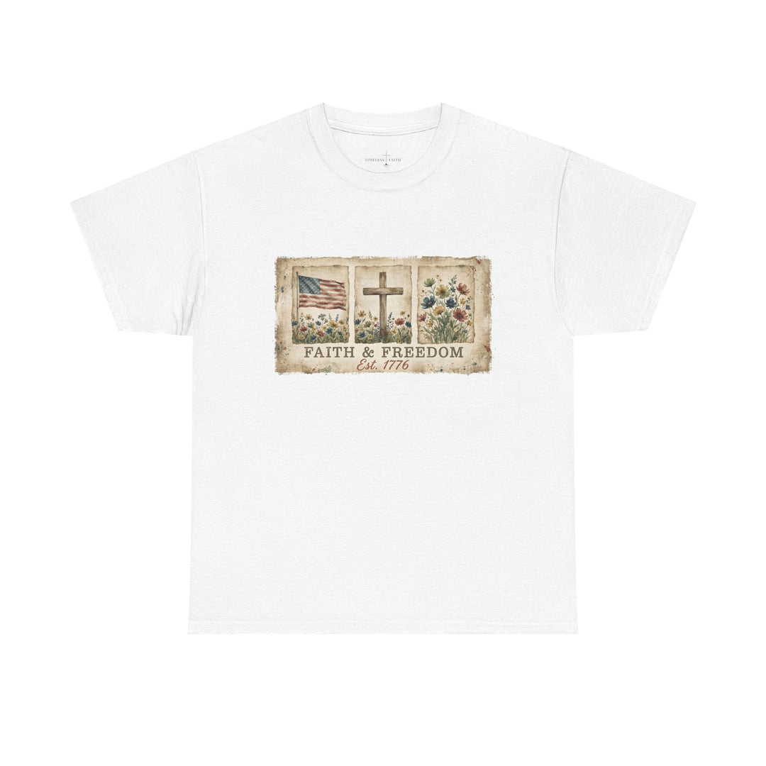 FAITH &amp; FREEDOM TEE