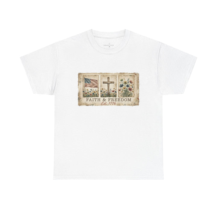 FAITH &amp; FREEDOM TEE