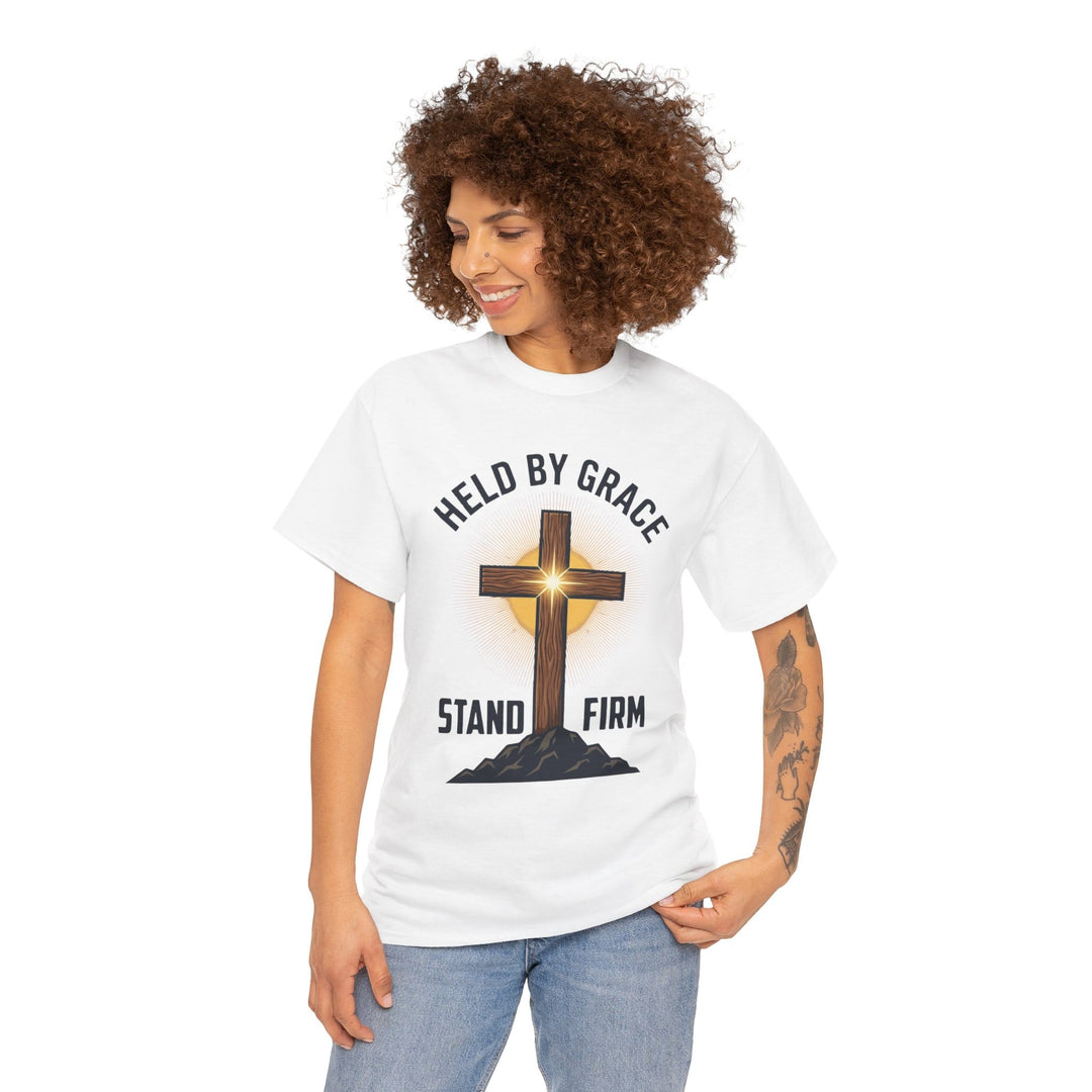 HELD BY GRACE TEE
