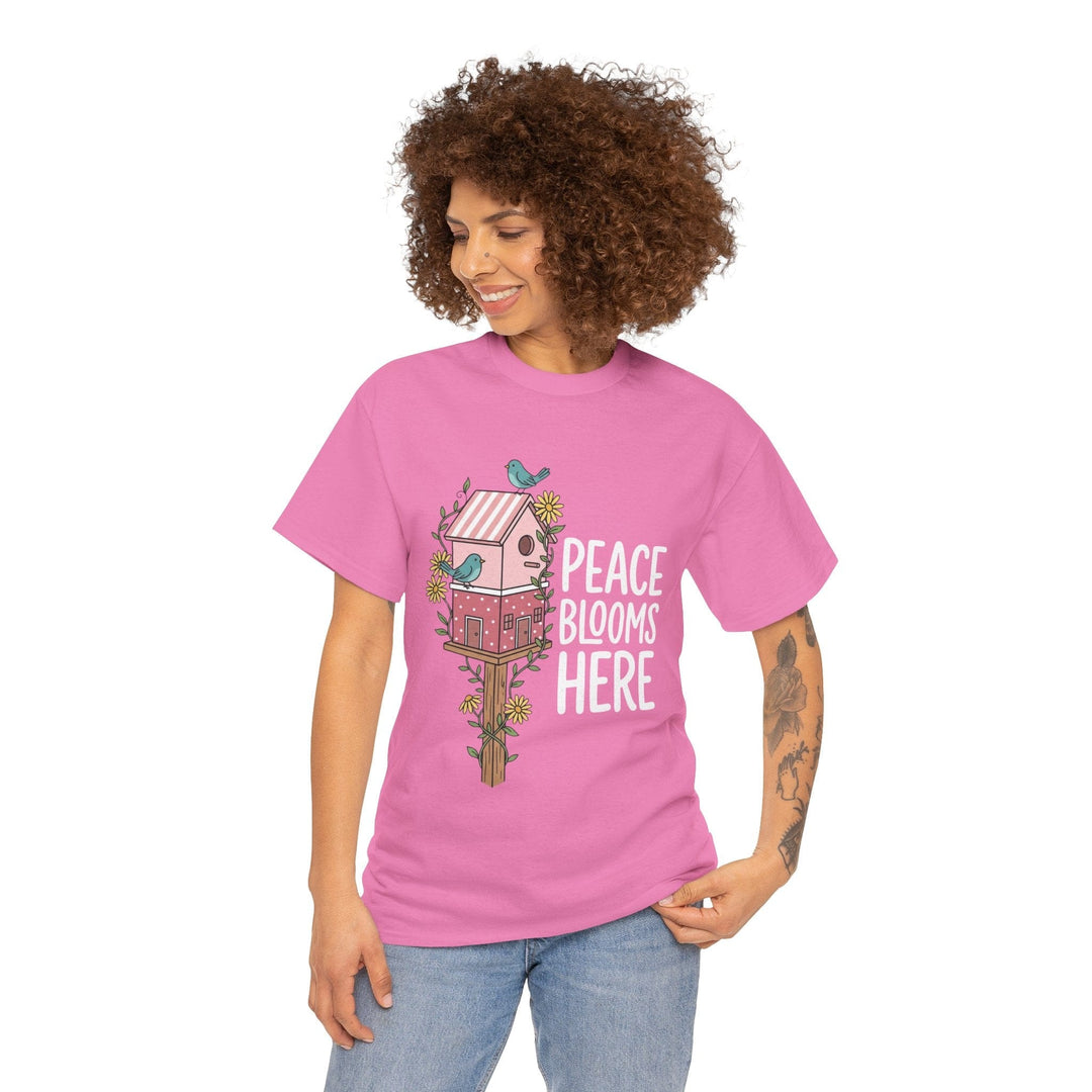 PEACE BLOOMS TEE