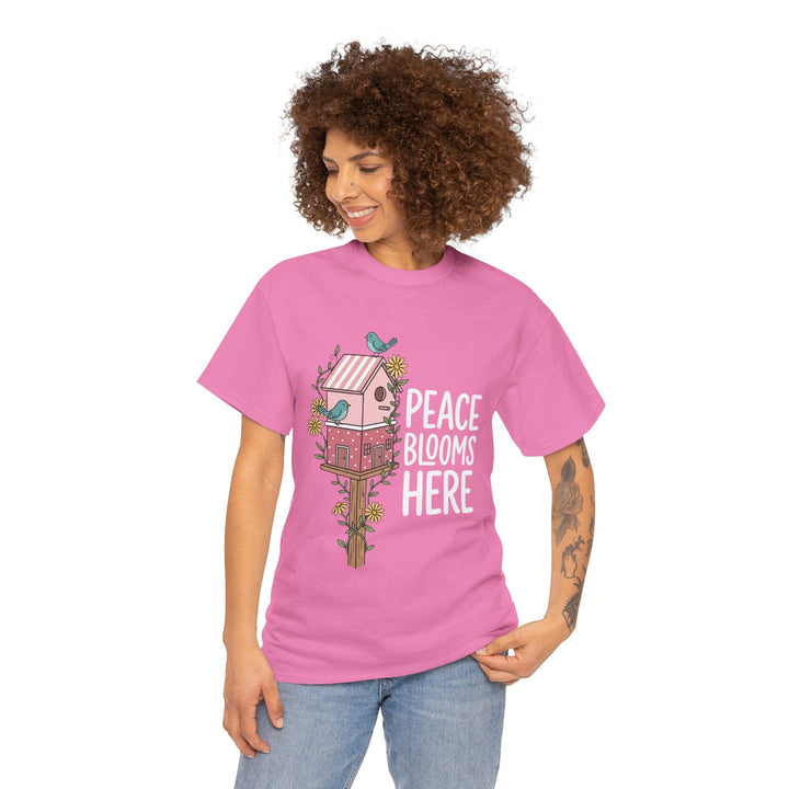 PEACE BLOOMS TEE