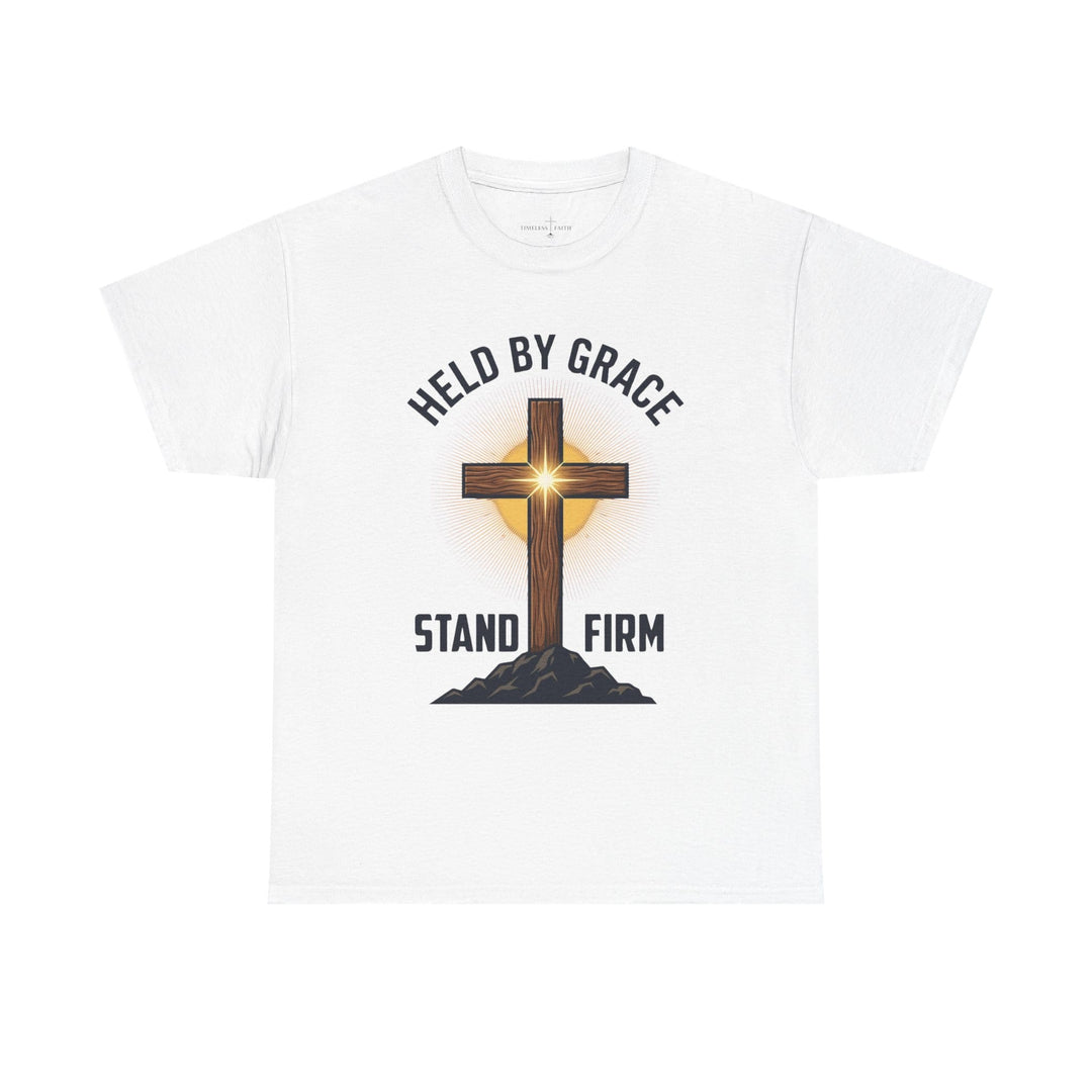 HELD BY GRACE TEE