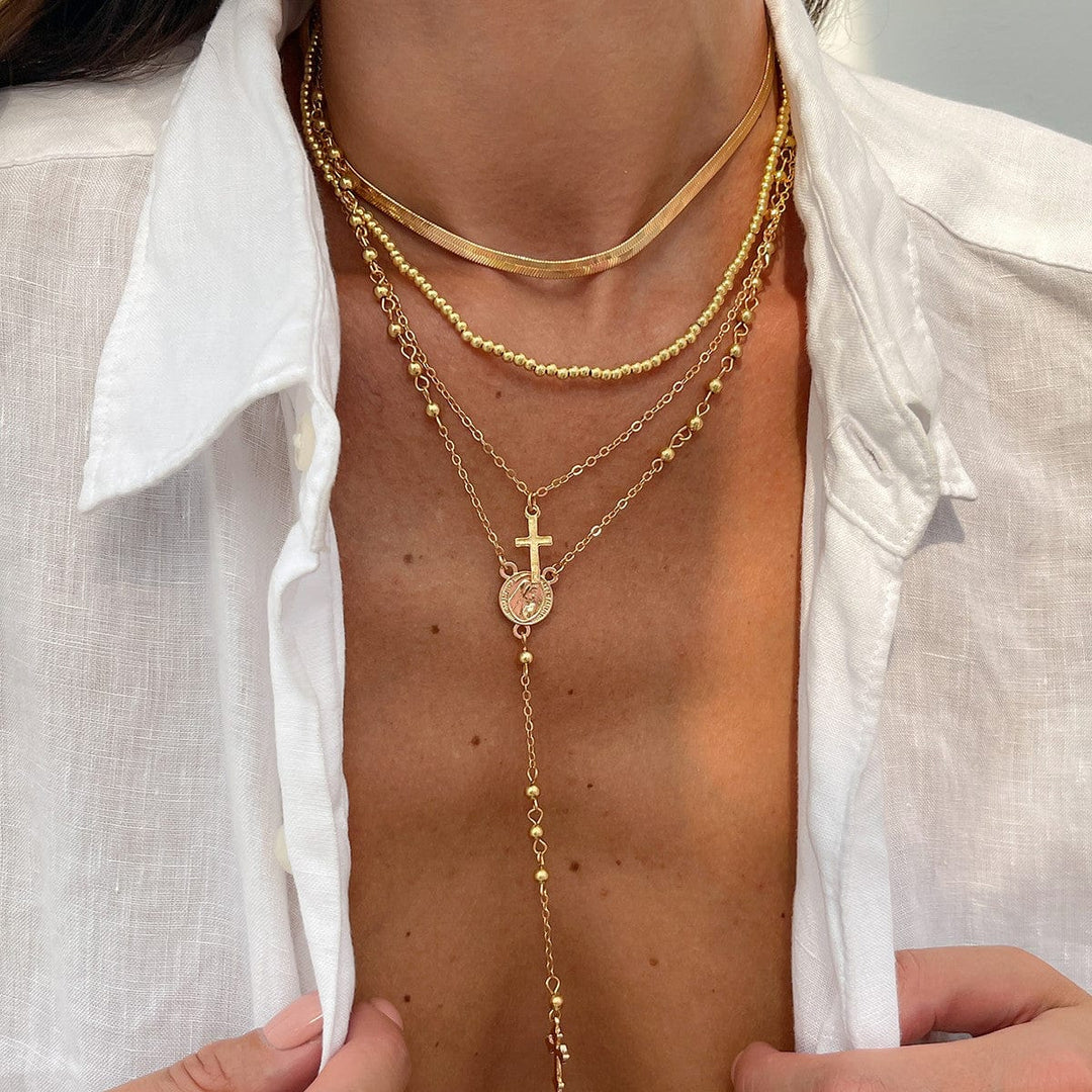 Hip Hop Diamond Cross Pendant Necklace