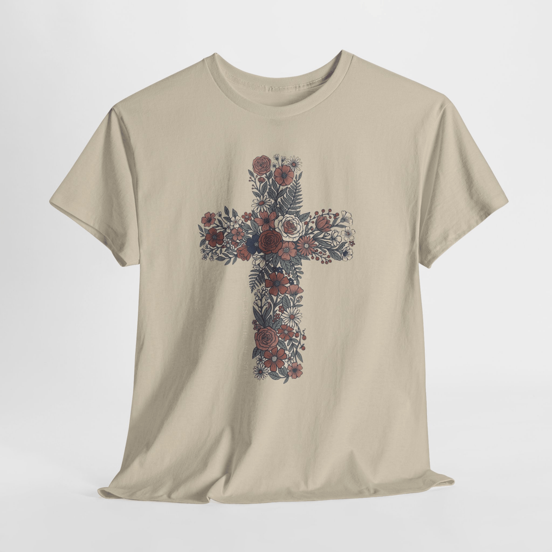 FLOWERFUL CROSS TEE