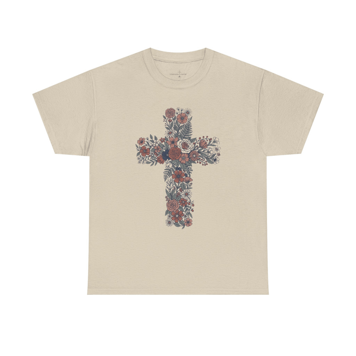 FLOWERFUL CROSS TEE