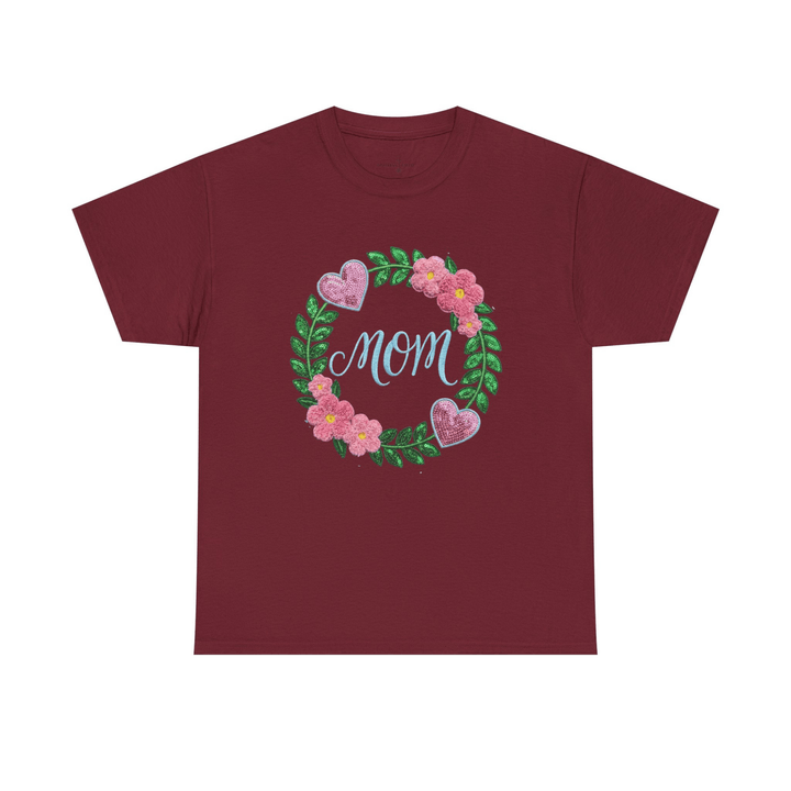 FLOWERS &amp; MOM TEE