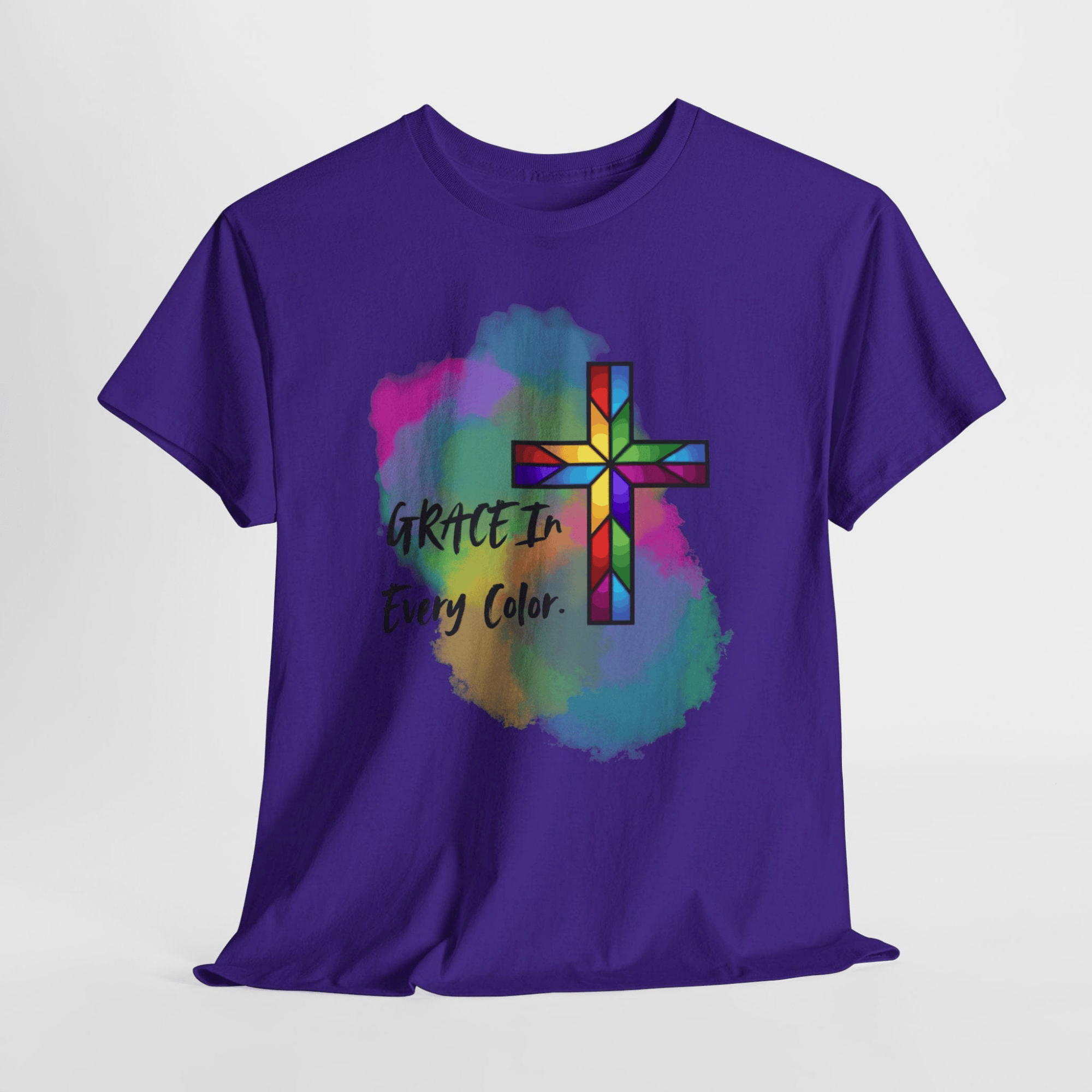 GRACE IN EVERY COLOR TEE – TimelessFaithCo.