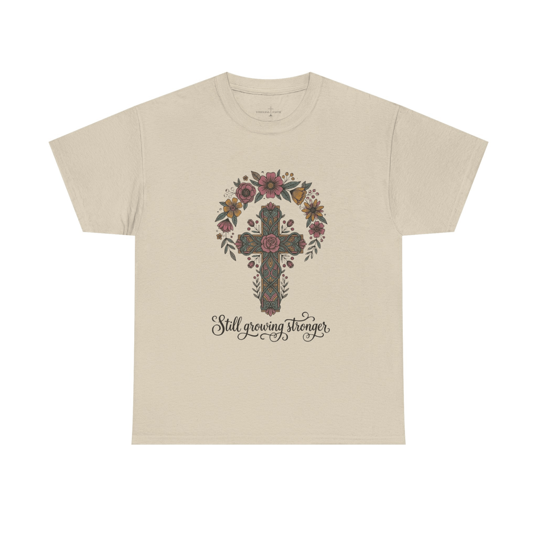 GROWING STRONGER TEE