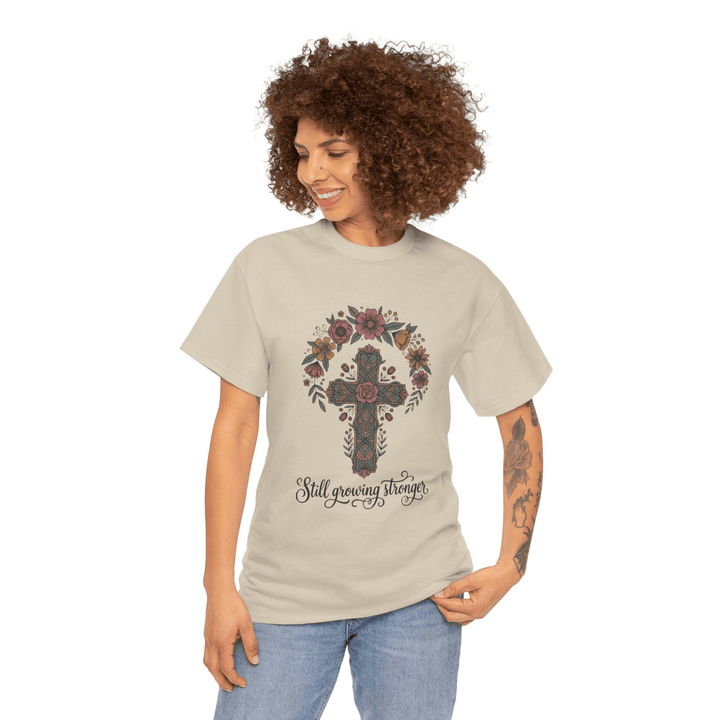 GROWING STRONGER TEE