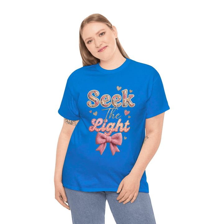 SEEK THE LIGHT TEE