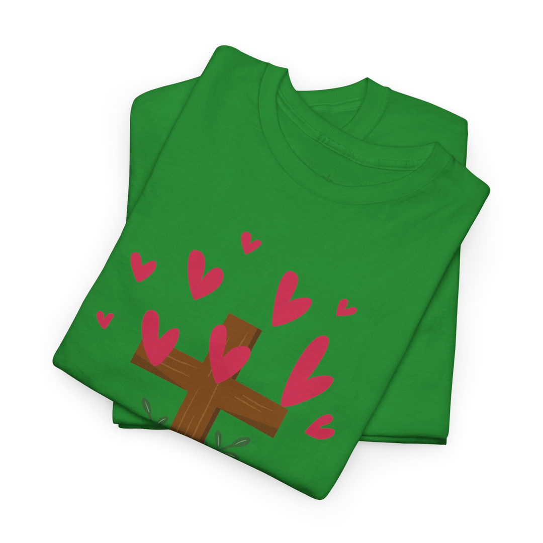 WOODEN CROSS TEE