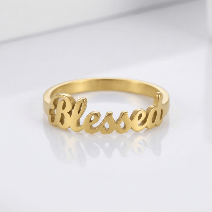 SILVER BLESSED RING