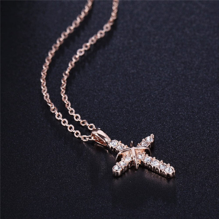 European And American Popular Cross Necklace