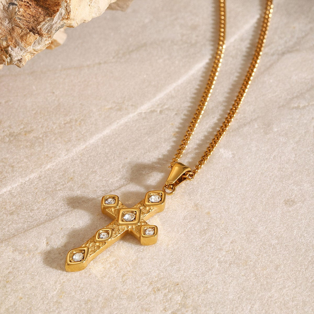 FAITH IN LIGHT ZIRCON NECKLACE