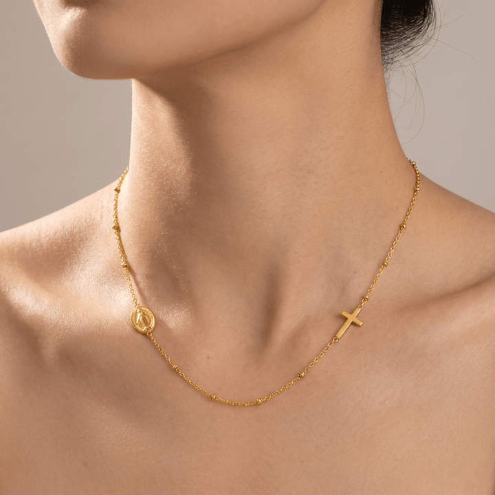 FAITH &amp; BALANCE NECKLACE