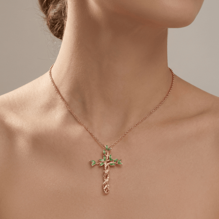 NATURE &amp; FAITH NECKLACE