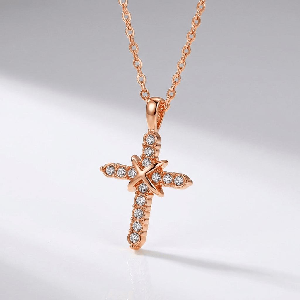 European And American Popular Cross Necklace