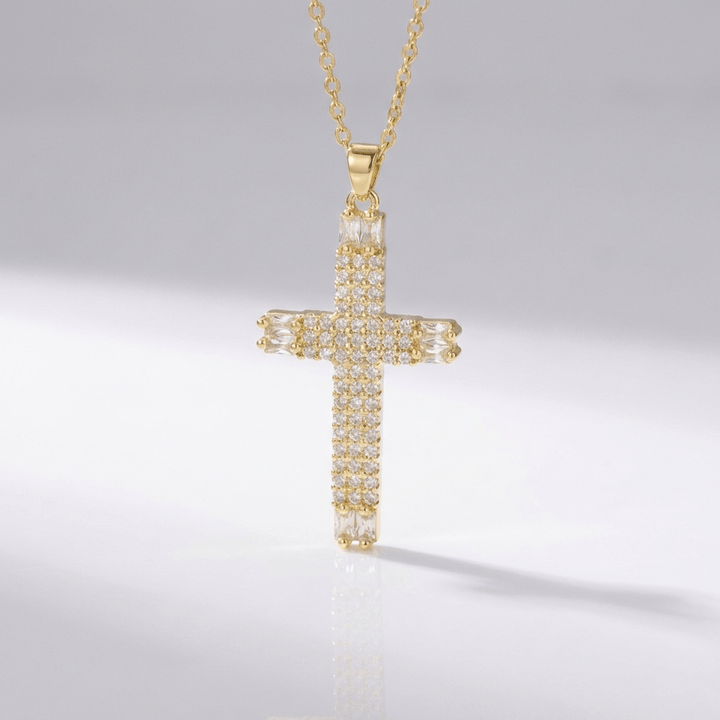 ZIRCON CROSSES DESIGNER NECKLACES
