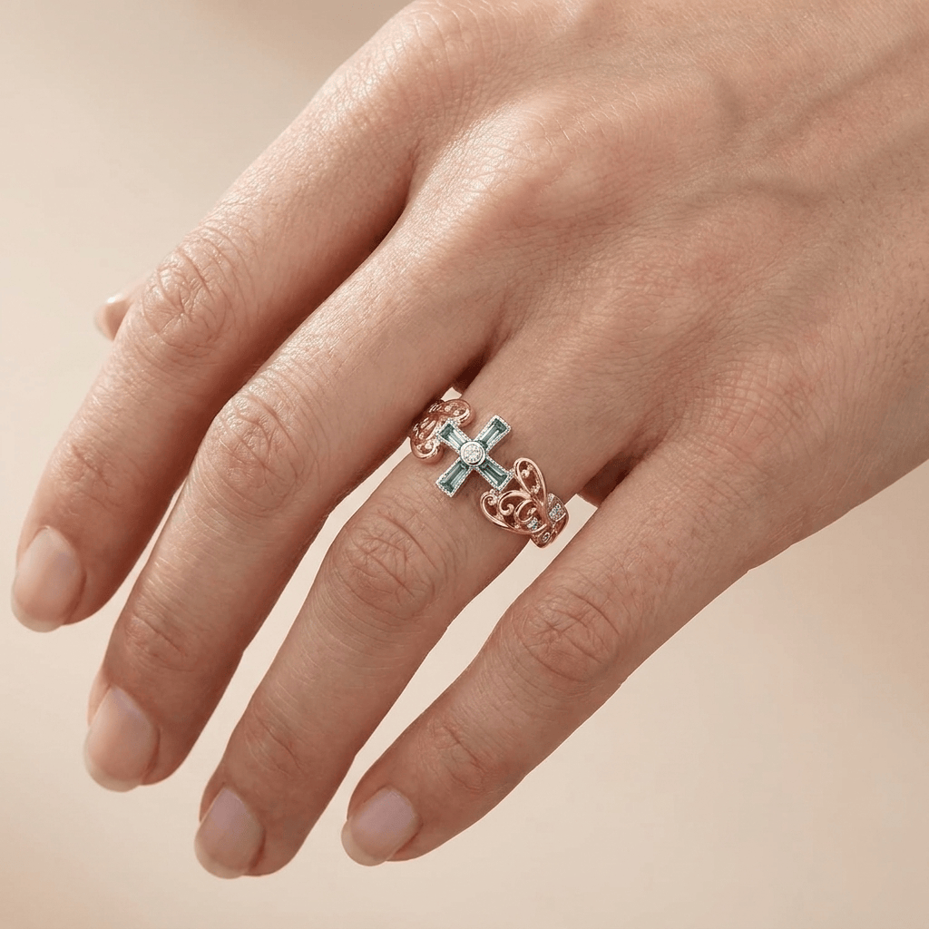 IT WAS THEN WHEN I CARRIED YOU GREEN DIAMOND RING