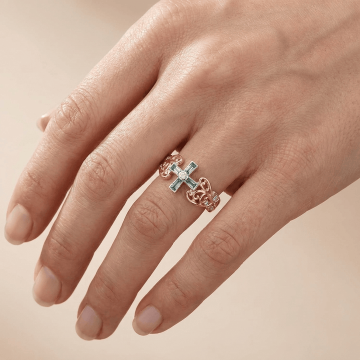 IT WAS THEN WHEN I CARRIED YOU GREEN DIAMOND RING